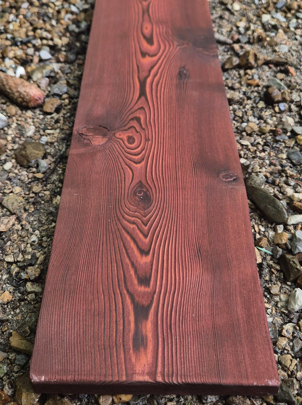 BOARD (BRUSHED+CHARRED) - dark cherry